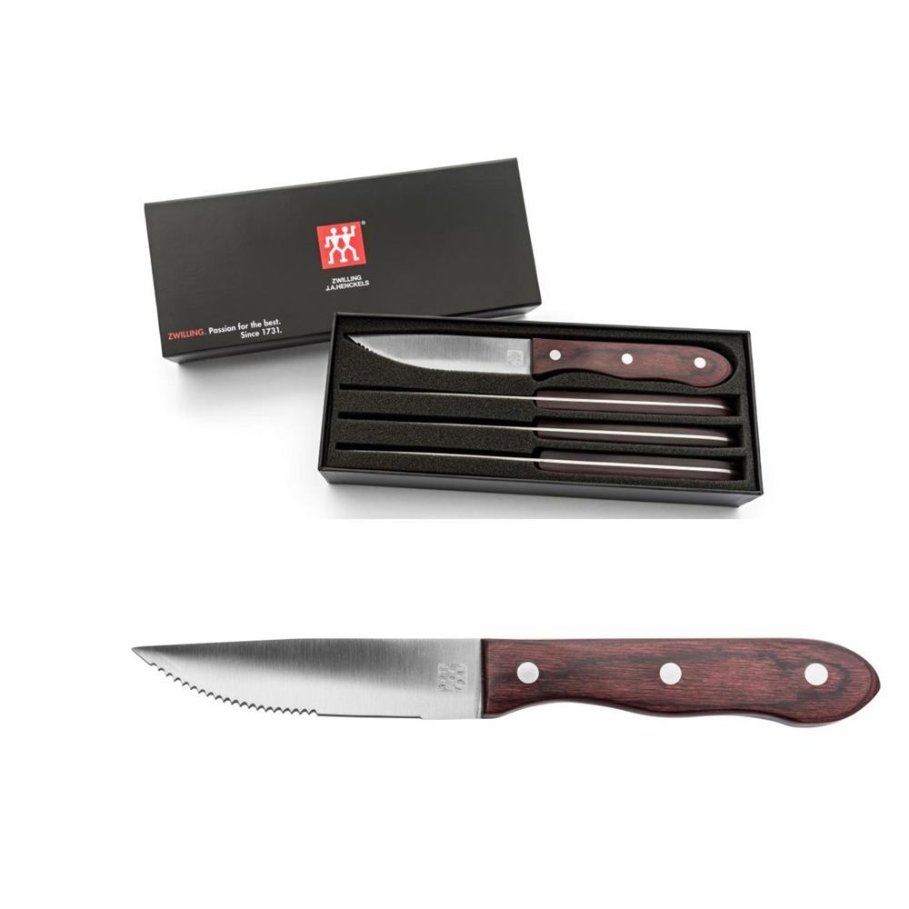 ZWILLING Steak knife set, 4pcs, KITCHEN KNIVES Virtuves lietas